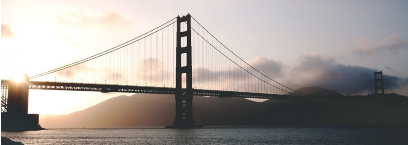 Picture of the golden gate bridge in San Francisco 